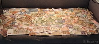 Mega obří konvolut bankovek po sběrateli 434ks - 14