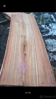 Fošny jasan,modřín ,XXL fošny - 14