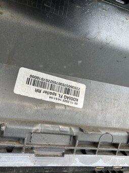 zadni naraznik skoda kodiaq spoiler difuzor - 14