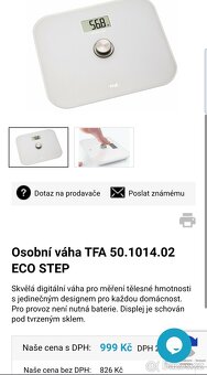 Osobní váha ETA Vital Professional,Osobní váha TFA - 14