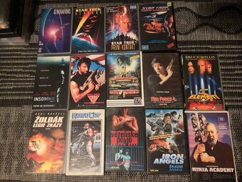 Prodám VHS Videokazety +800ks - 14