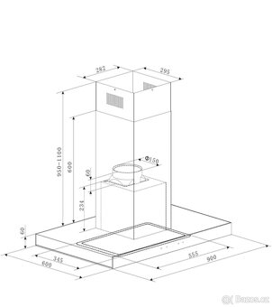 Digestoř Klarstein 90 cm. - 14