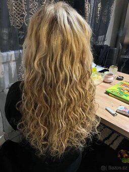 Kadeřnice, prodloužení vlasů keratin, kanekalon - 14