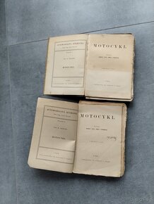 Motoristické knihy 1926-1960 zajímavé raritní - 14