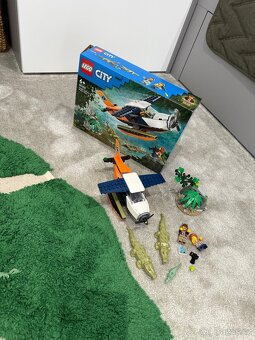 LEGO City Jungle Explorer hydroplán s krokodýli - 14