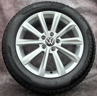 Originální Alu kola 5x112 VW Passat B8 215/55/17 DOT23 - 14