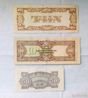 různé historické bankovky - 14