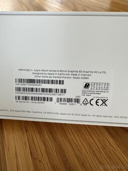 Apple Watch Series 9 nerezová černá ocel 45mm | TOP STAV - 14