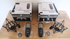 Velkomembránové kondenzátorové mikrofony AKG P420. - 14