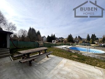 Obytná chata 3+1 (90 m2), garáž, zahradní sklad, kolna, bazé - 14