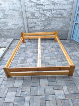 Prodám manželskou postel + Matrace 160cm x 200cm - 14