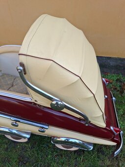 Starožitný kočárek pro miminko-autíčko č. 5 - 14