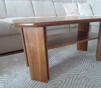 Komplet: konferenční stolek, stolek pod televizi - 14