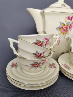 Starožitný porcelánový čajový servis od MZ Art Deco - 14