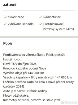 Fabia III 1.2 TSi 66kw klima vyhrev 2015 ambiente - 14