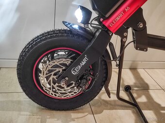 Elektrický přídavný pohon na invalidní vozík - 14