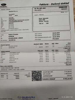 SUBARU FORESTER 2009 2.0 benzín manuál redukce tažné - 14