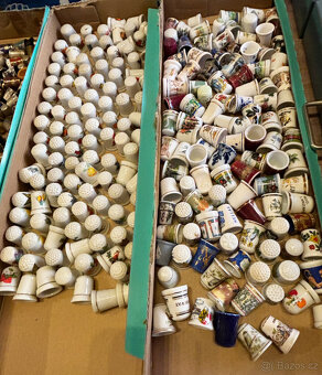 Obří sbírka sběratelských náprstků - 7200 kusů - 14