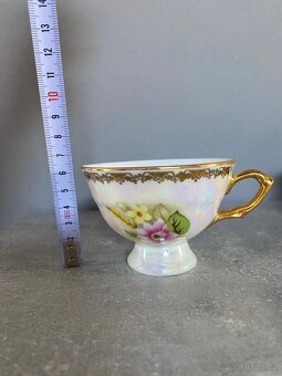 Vintage porcelánové hrníčky s podšálkem - 14