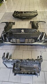 Peugeot 2008 kapota, blatníky, nárazník, chl. Stěna - 14
