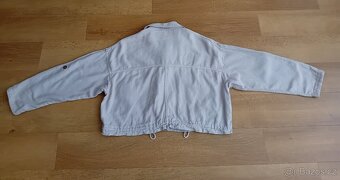Review dámská lehká cropped bunda vel. Uni bavlna len - 14