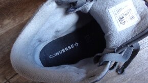 Dvoje vysoké kožené Converse v.38,5 - 14