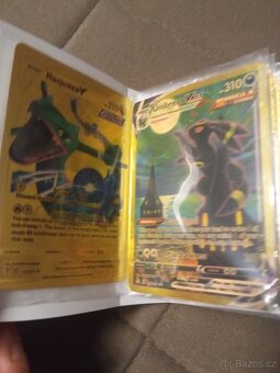 Prodám pokémon album se zlatimy kartami - 14
