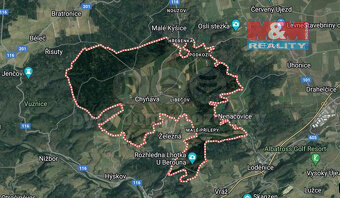 Prodej pozemku k bydlení, 3425 m², Chyňava - 14