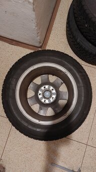 Originální Audi disky 7Jx15 H2 ET39 s pneumatikami Bridgesto - 14