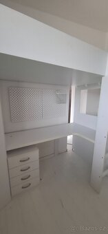 Postel Palanda Patrová postel Psací Stůl Skříň - 14