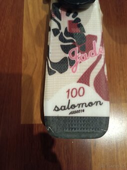 Prodám DĚTSKÝ set - Lyže + hůlky + boty - 14