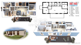 Prodej rodinného domu, 121 m², Chlístovice - Pivnisko - 14