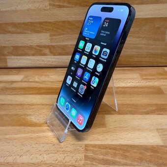 iPhone 14 Pro 256GB, temně černý, eSIM (12 měsíců záruka) - 14