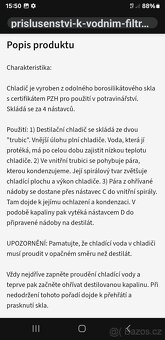 DESTILAČNÍ CHLADIČ SPIRÁLOVÝ BROWIN/NOVÝ - 14
