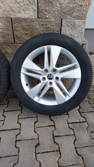 Zimní alu Kola 5x112 r17 Markab škoda Superb III - 14