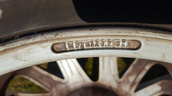 Alu kola Citroën s letními pneu R17 - 14