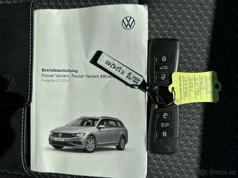 VW Passat 2021 TDI 90kw DSG/tažné/kamera/LED/2x PNEU - 14