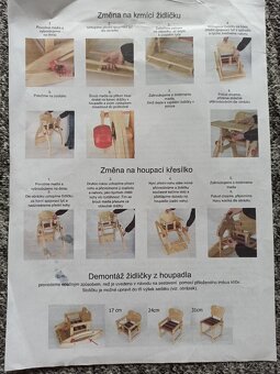 Dětská židlička a houpačka v jednom - 14