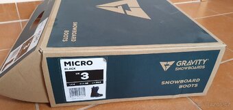 Snowboard gravity 120 + boty - 14