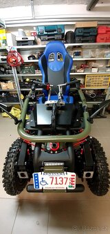 Terénny vozik 4x4 rýchlosť 12Km/h dojazd 70Km - 14