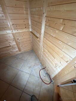 Finská sauna masiv 38mm rozměr 200x200x205v - 14