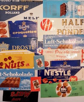 SBĚRATELSKÁ SBÍRKA OBALŮ OD ČOKOLÁDY r. 1966-1975 - 14