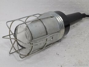 Transportka - Retro dílenská lampa - ČSSR - 14