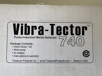 Detektor kovů Vibra Tector 740 - použitý - 14