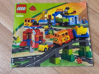 LEGO DUPLO 10508 - nákladní vlek DELUXE kompletní TOP STAV - 14