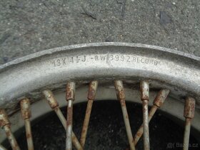 Fiat hliniková, drátěná kola Borrani - 14