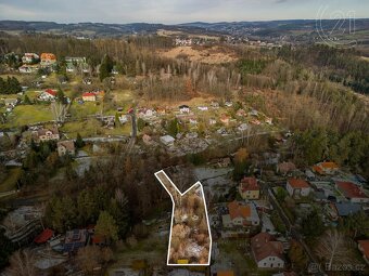 Prodej stavebního pozemku o rozloze 1644 m²v Senohrabech - 14