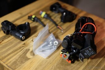 Přídavná LED světla na motorku - 14