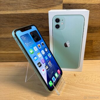 iPhone 11 128GB, zelený, 100% baterie (12 měsíců záruka) - 14