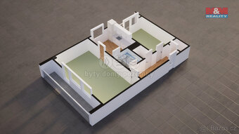 Prodej bytu 2+1, 54 m², Desná, ul. Krkonošská - 14